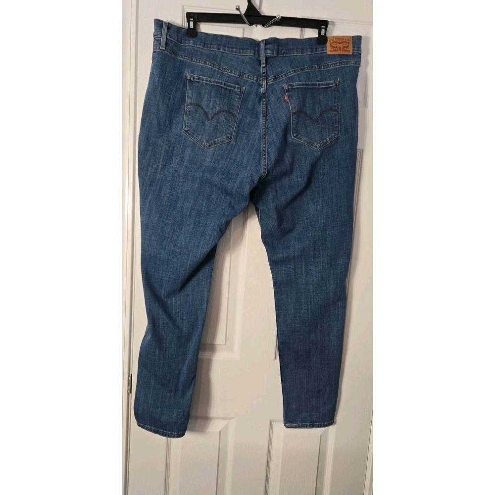 Levi's 721 Womans Jeans Plus Size 24W X 30L High Rise Skinny - Picture 4 of 9